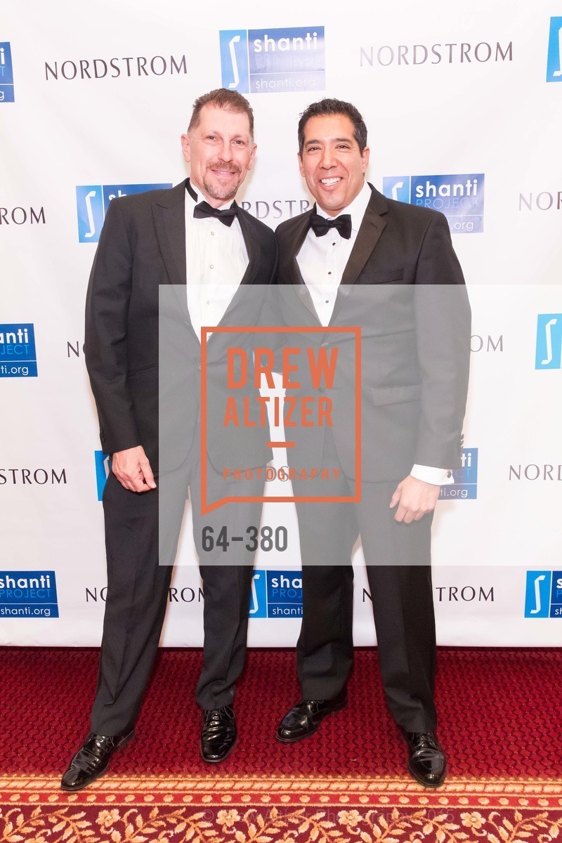 Tom Steele, Alex Rivera, Shanti Project 41st Annual Compassion is Universal Dinner, Palace Hotel. Palace Hotel, . 2 New Montgomery St, October 14th, 2015, Photo #64-380 Tom Steele, Alex Rivera, Photo #64-380