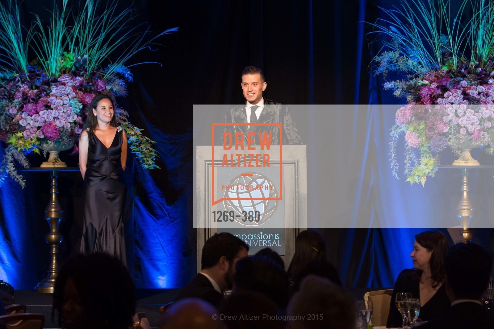 Bahya Oumil-Murad, Omar Sharif Jr., Shanti Project 41st Annual Compassion is Universal Dinner, Palace Hotel. 2 New Montgomery St, October 14th, 2015,Drew Altizer, Drew Altizer Photography, full-service agency, private events, San Francisco photographer, photographer california