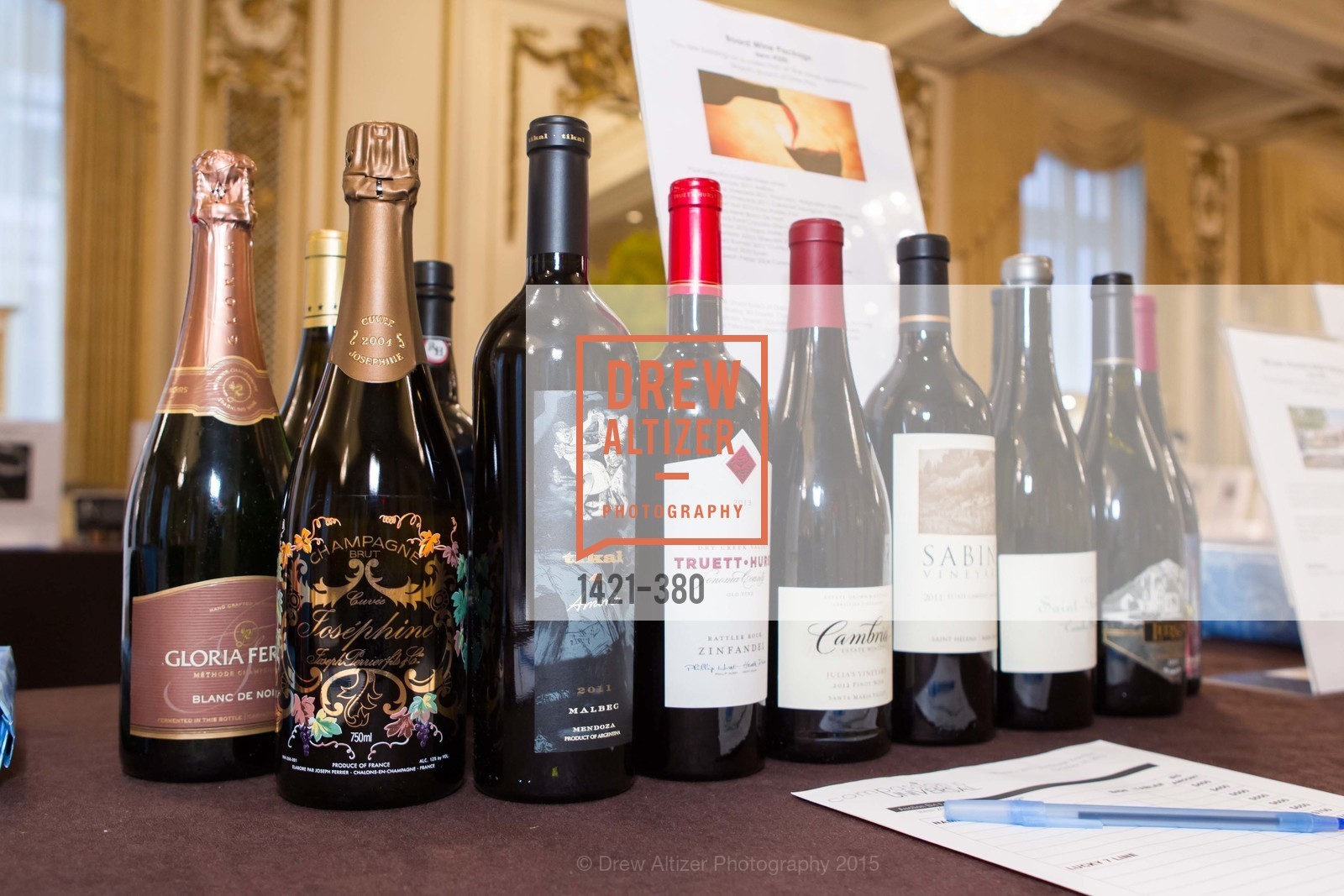 Atmosphere, Shanti Project 41st Annual Compassion is Universal Dinner, Palace Hotel. 2 New Montgomery St, October 14th, 2015,Drew Altizer, Drew Altizer Photography, full-service agency, private events, San Francisco photographer, photographer california