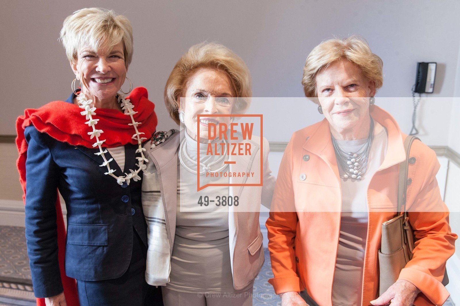 Kathleen Sullivan Alioto, Harriet Quarre, Carol Costigan, Photo #49-3808