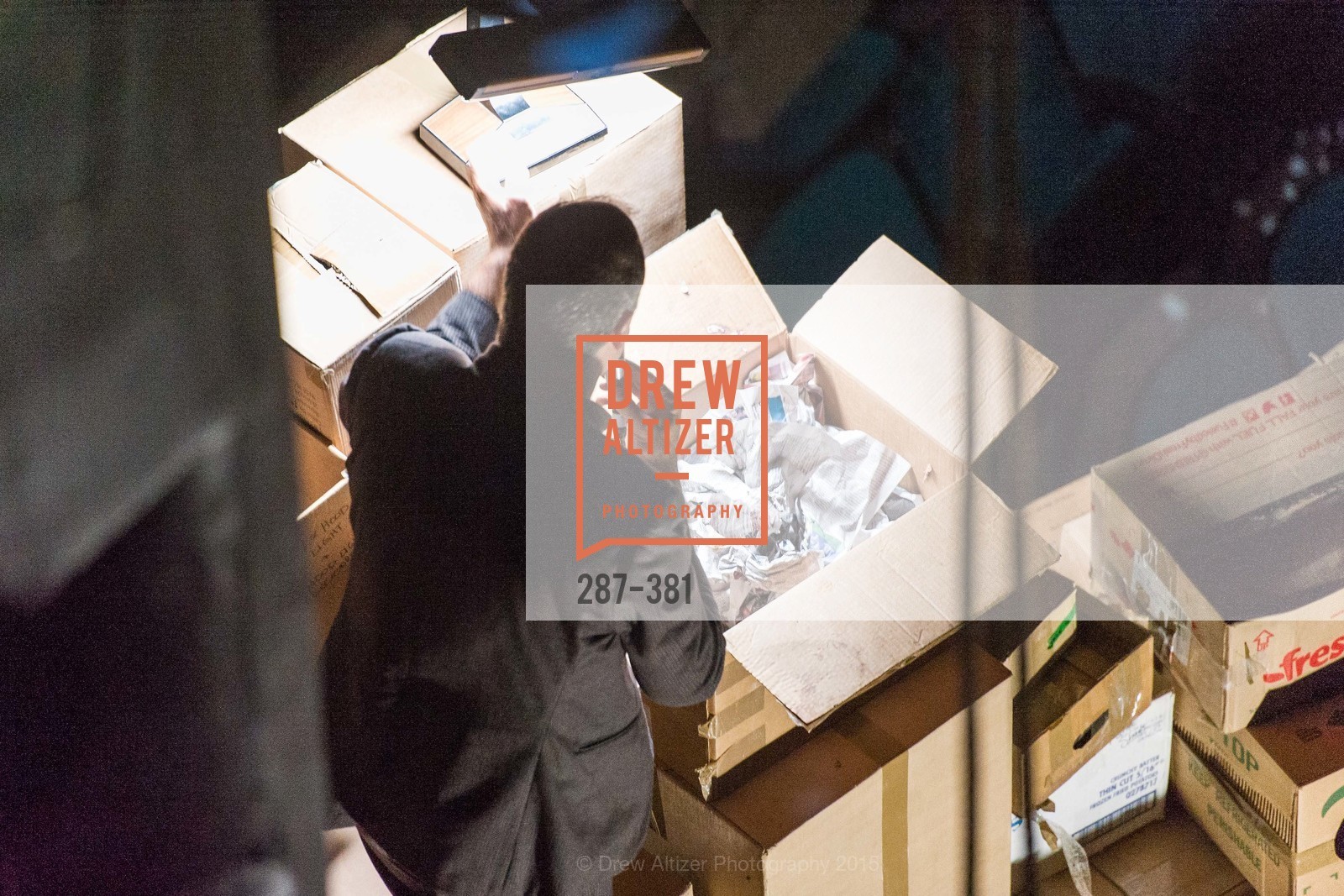 Geoff Sobelle, Opening Night of Curran: Under Construction's THE OBJECT LESSON, Curan Theater. 445 Geary St, October 14th, 2015,Drew Altizer, Drew Altizer Photography, full-service agency, private events, San Francisco photographer, photographer california