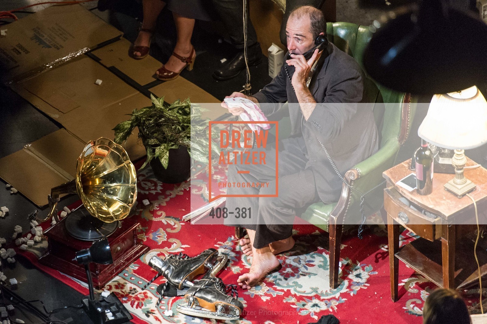 Performance, Opening Night of Curran: Under Construction's THE OBJECT LESSON, Curan Theater. 445 Geary St, October 14th, 2015,Drew Altizer, Drew Altizer Photography, full-service agency, private events, San Francisco photographer, photographer california