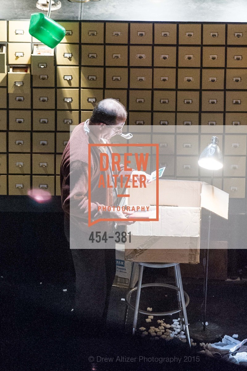 Geoff Sobelle, Opening Night of Curran: Under Construction's THE OBJECT LESSON, Curan Theater. 445 Geary St, October 14th, 2015,Drew Altizer, Drew Altizer Photography, full-service agency, private events, San Francisco photographer, photographer california