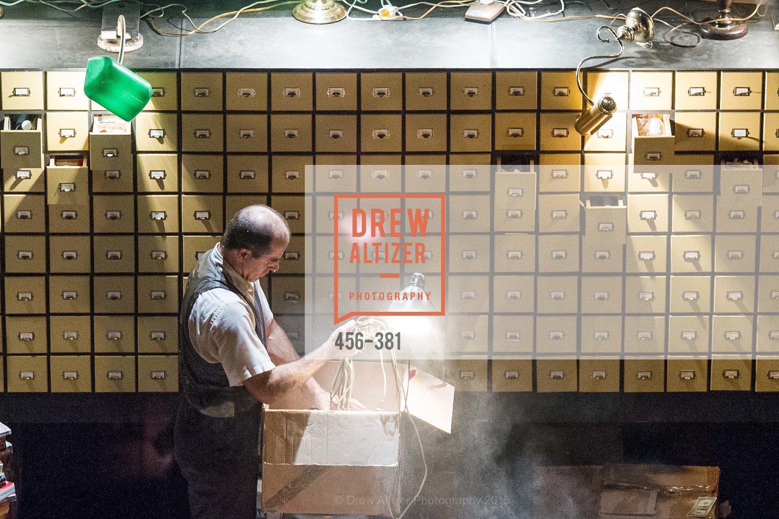 Geoff Sobelle, Opening Night of Curran: Under Construction's THE OBJECT LESSON, Curan Theater. 445 Geary St, October 14th, 2015,Drew Altizer, Drew Altizer Photography, full-service agency, private events, San Francisco photographer, photographer california