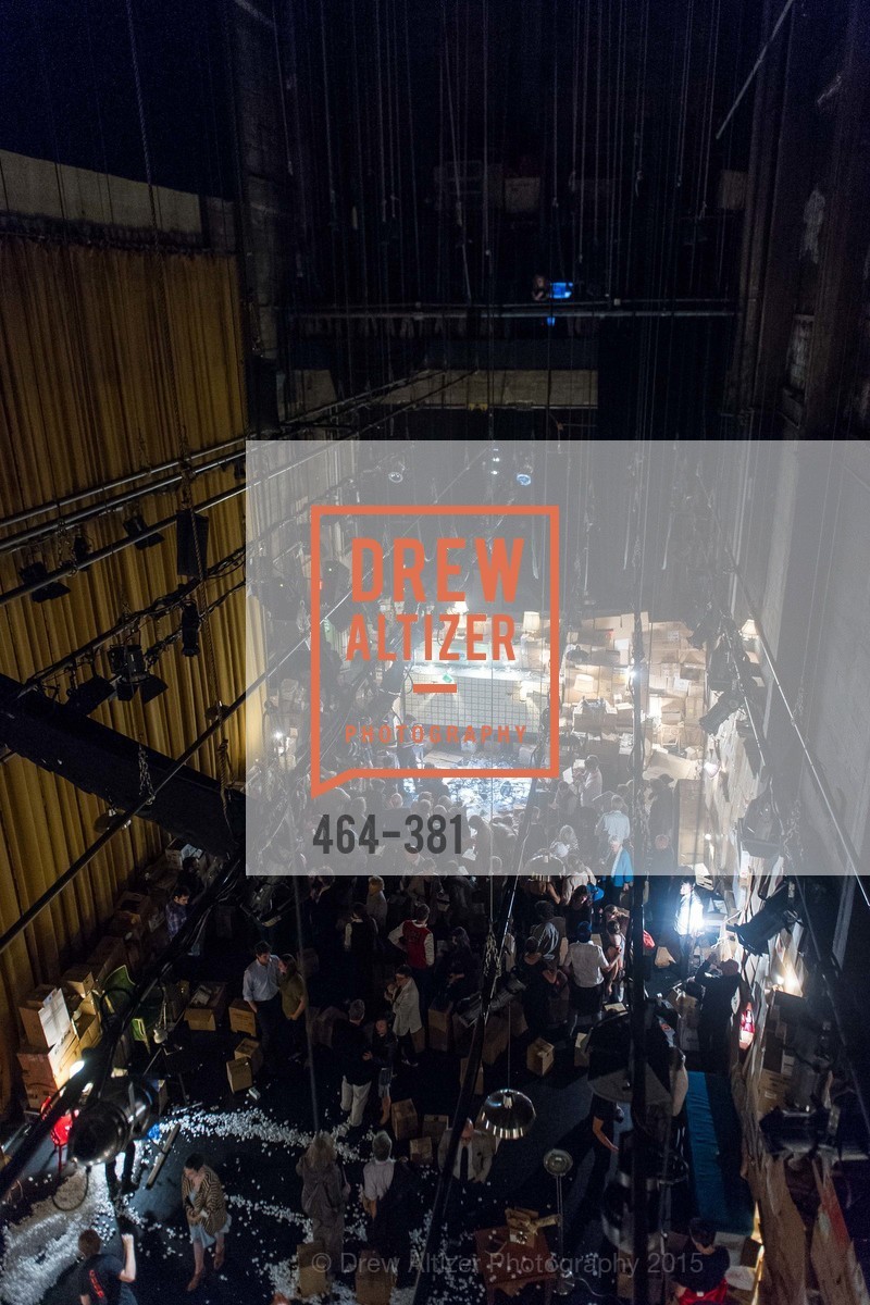 Atmosphere, Opening Night of Curran: Under Construction's THE OBJECT LESSON, Curan Theater. 445 Geary St, October 14th, 2015,Drew Altizer, Drew Altizer Photography, full-service agency, private events, San Francisco photographer, photographer california