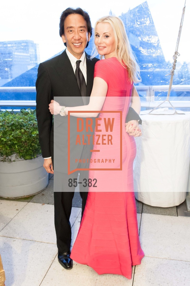 David Hung, Hannelene Nielsen, American Cancer Society San Francisco Soiree, Four Seasons Hotel. Four Seasons Hotel, . 757 Market Street, October 15th, 2015, Photo #85-382 David Hung, Hannelene Nielsen, Photo #85-382