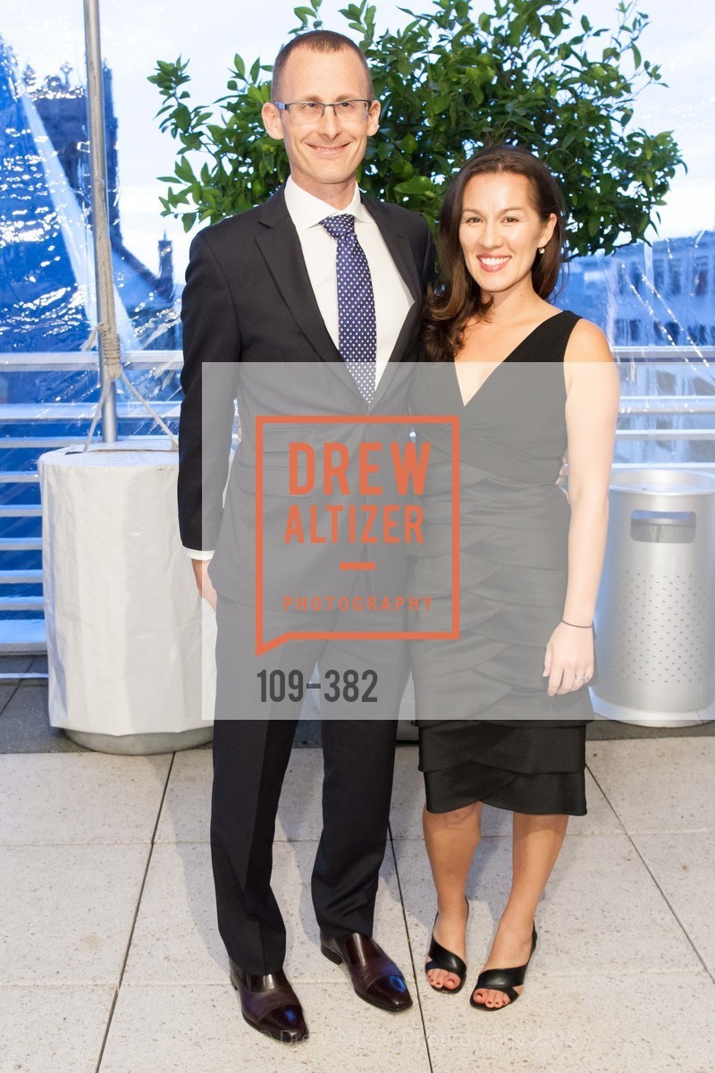 Peter Morello, Dorian Morello, American Cancer Society San Francisco Soiree, Four Seasons Hotel. Four Seasons Hotel, . 757 Market Street, October 15th, 2015, Photo #109-382 Peter Morello, Dorian Morello, Photo #109-382