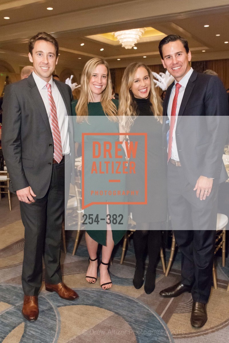 Joshua House, Kim Perry, Sarah Kipson, Ben Carpenter, American Cancer Society San Francisco Soiree, Four Seasons Hotel. Four Seasons Hotel, . 757 Market Street, October 15th, 2015, Photo #254-382 Joshua House, Kim Perry, Sarah Kipson, Ben Carpenter, Photo #254-382