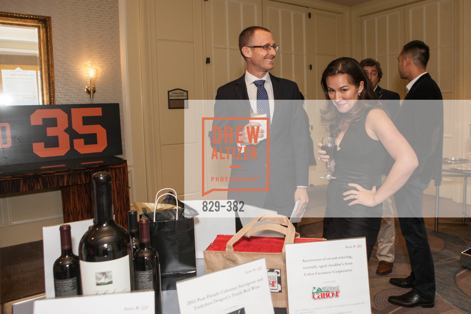 Peter Morello, Dorian Morello, American Cancer Society San Francisco Soiree, Four Seasons Hotel. Four Seasons Hotel, . 757 Market Street, October 15th, 2015, Photo #829-382 Peter Morello, Dorian Morello, Photo #829-382