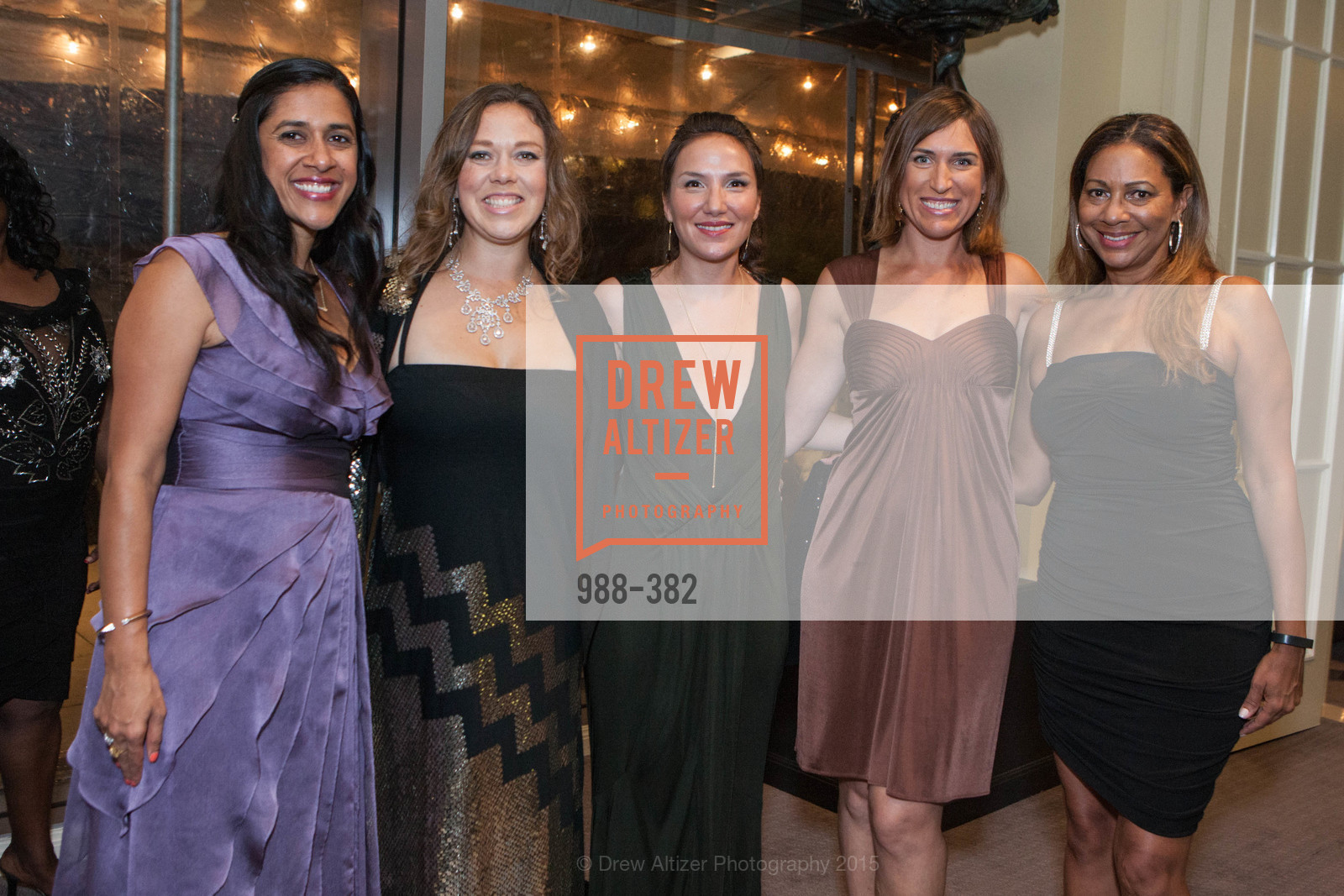 Sonali Chopra, Virginia Klausmeier, Jane Alston, Alana Paull, Cynthia Dunn, American Cancer Society San Francisco Soiree, Four Seasons Hotel. 757 Market Street, October 15th, 2015,Drew Altizer, Drew Altizer Photography, full-service agency, private events, San Francisco photographer, photographer california