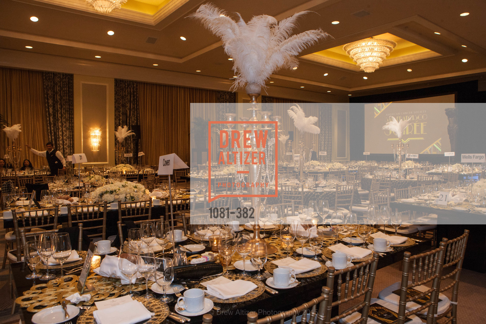 Atmosphere, American Cancer Society San Francisco Soiree, Four Seasons Hotel. 757 Market Street, October 15th, 2015,Drew Altizer, Drew Altizer Photography, full-service event agency, private events, San Francisco photographer, photographer California