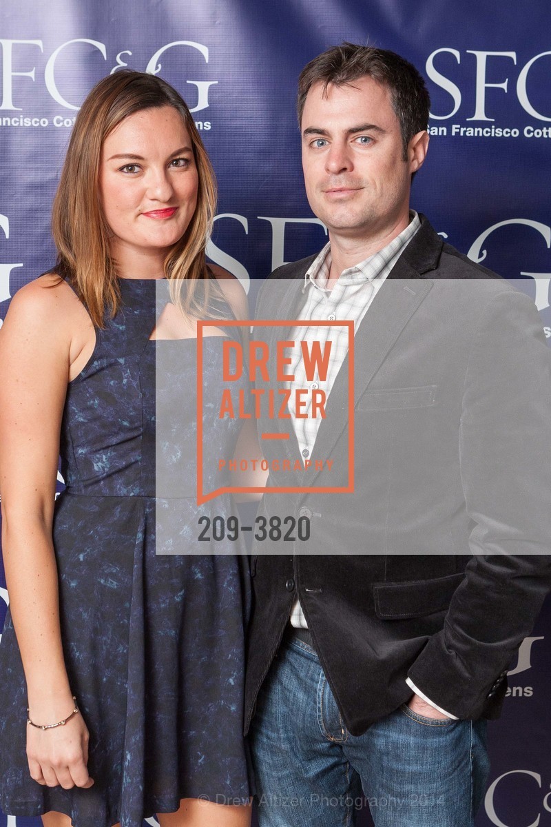 Rena Ramirez, Brian Darst, SF C&G MAGAZINE Launch Party, US, March 31st, 2014, Photo #209-3820 Rena Ramirez, Brian Darst, Photo #209-3820