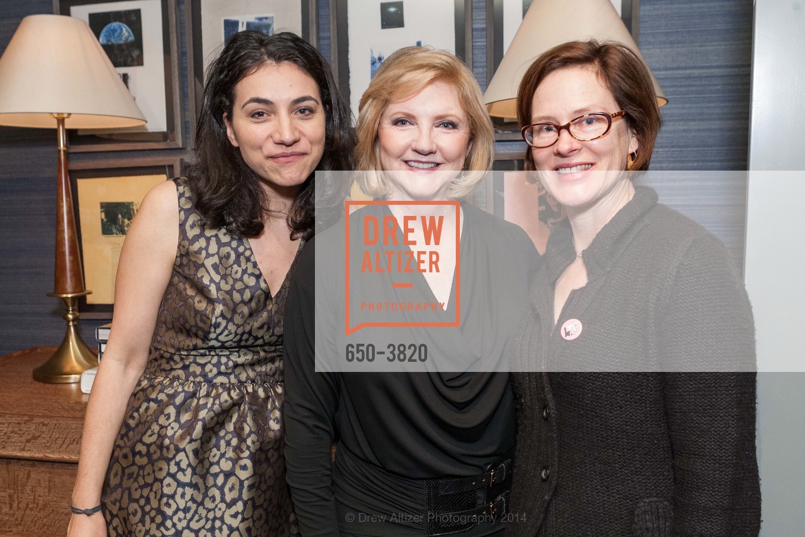 Anne-Marie Scali, Marianne Howatson, Thea Selby, SF C&G MAGAZINE Launch Party, US, March 31st, 2014, Photo #650-3820 Anne-Marie Scali, Marianne Howatson, Thea Selby, Photo #650-3820