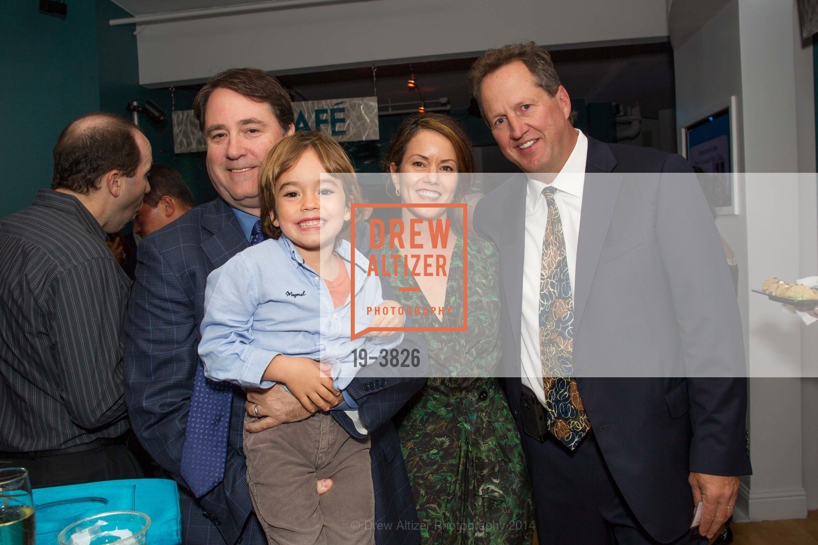 Darius Anderson, Sarah Anderson, Tyge Anderson, John Frawley, San Francisco Bay Gala at the AQUARIUM OF THE BAY, US, October 9th, 2014, Photo #19-3826 Darius Anderson, Sarah Anderson, Tyge Anderson, John Frawley, Photo #19-3826
