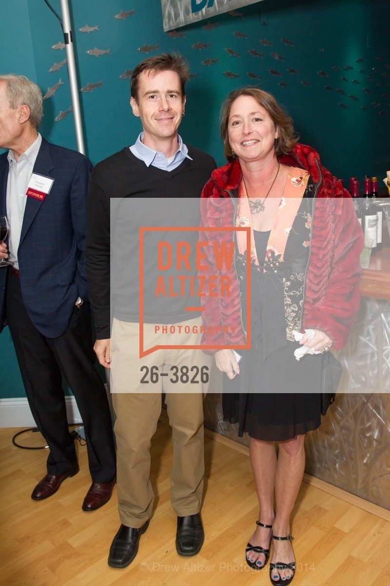 Hugh Alley, Greta Hanley, San Francisco Bay Gala at the AQUARIUM OF THE BAY, US, October 9th, 2014, Photo #26-3826 Hugh Alley, Greta Hanley, Photo #26-3826