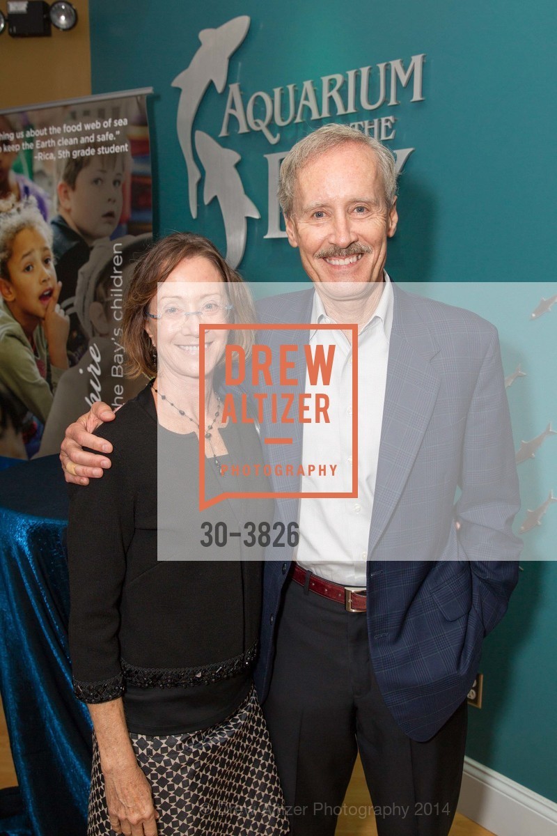 Terry Young, Douglas Young, San Francisco Bay Gala at the AQUARIUM OF THE BAY, US, October 9th, 2014, Photo #30-3826 Terry Young, Douglas Young, Photo #30-3826