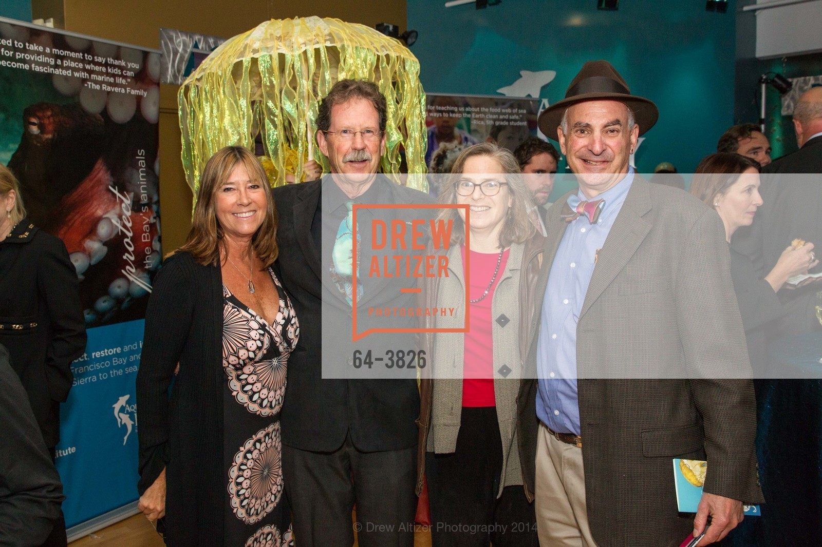Karin Baird, Brian Baird, Sam Schuchat, San Francisco Bay Gala at the AQUARIUM OF THE BAY, US, October 9th, 2014, Photo #64-3826 Karin Baird, Brian Baird, Sam Schuchat, Photo #64-3826