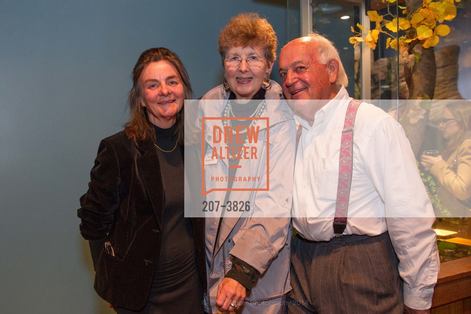 Jeanette Ueber, Ed Ueber, San Francisco Bay Gala at the AQUARIUM OF THE BAY, US, October 9th, 2014, Photo #207-3826 Jeanette Ueber, Ed Ueber, Photo #207-3826