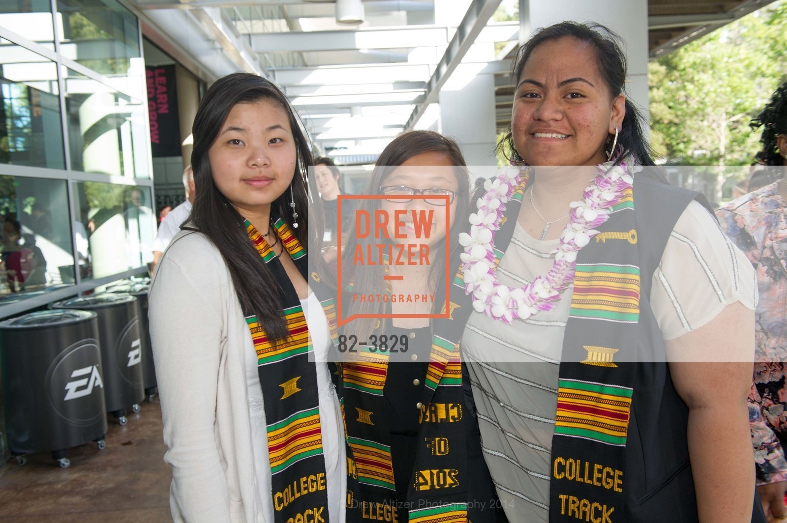 Susan Liu, Michelle Cai, Theresa Attinal, 13th ANNUAL COLLEGE TRACK GRADUATION, US, May 16th, 2014, Photo #82-3829 Susan Liu, Michelle Cai, Theresa Attinal, Photo #82-3829