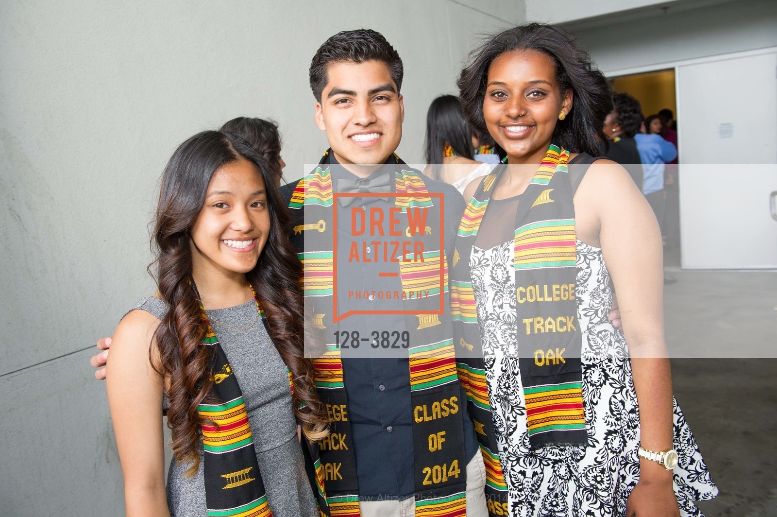 Christine Tadena, Cesar Urquiza, Sefora Temesten, 13th ANNUAL COLLEGE TRACK GRADUATION, US, May 16th, 2014, Photo #128-3829 Christine Tadena, Cesar Urquiza, Sefora Temesten, Photo #128-3829