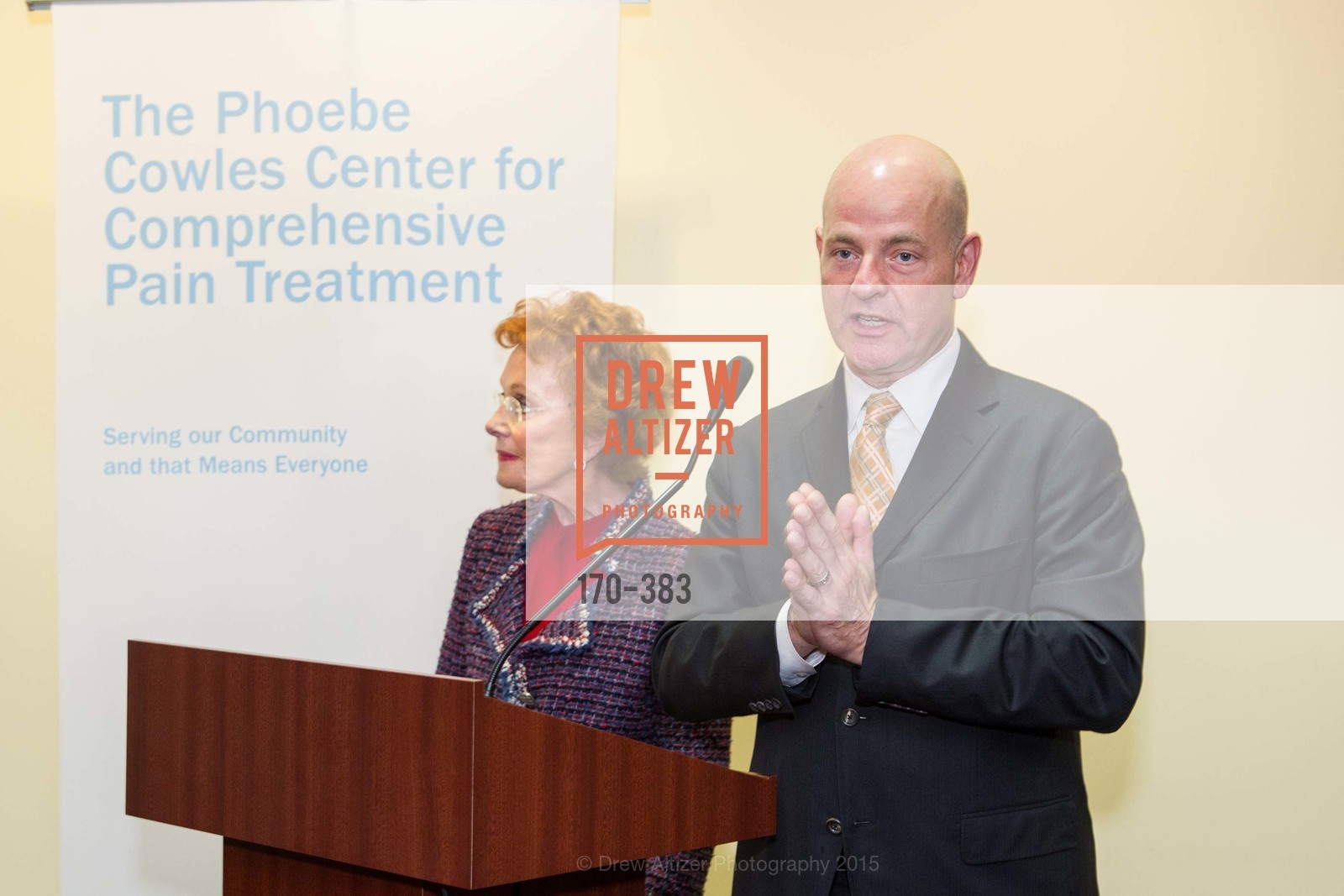 Phoebe Cowles, Kevin Causey, Groundbreaking ceremony for the Phoebe Cowles Center for Comprehensive Pain Treatment, Phoebe Cowles Center for Comprehensive Pain Treatment. 1199 Bush Street, October 15th, 2015,Drew Altizer, Drew Altizer Photography, full-service event agency, private events, San Francisco photographer, photographer California