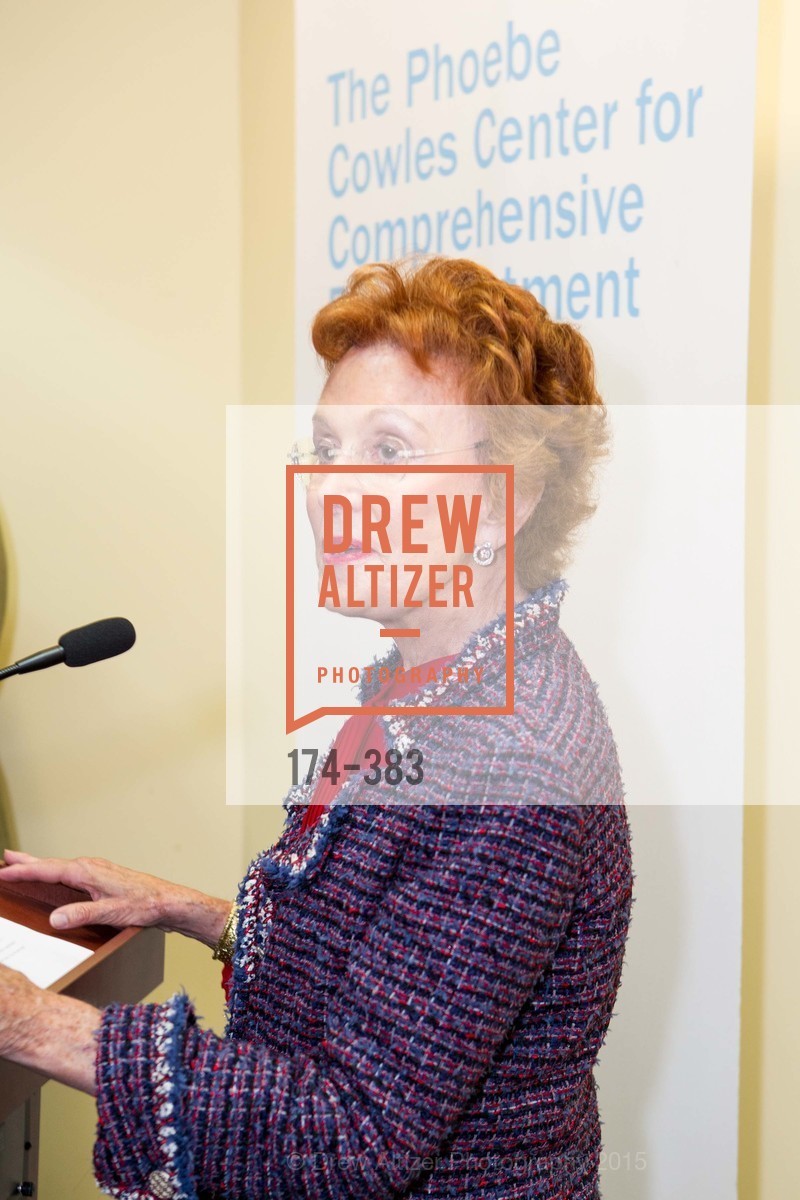 Phoebe Cowles, Groundbreaking ceremony for the Phoebe Cowles Center for Comprehensive Pain Treatment, Phoebe Cowles Center for Comprehensive Pain Treatment. 1199 Bush Street, October 15th, 2015,Drew Altizer, Drew Altizer Photography, full-service event agency, private events, San Francisco photographer, photographer California