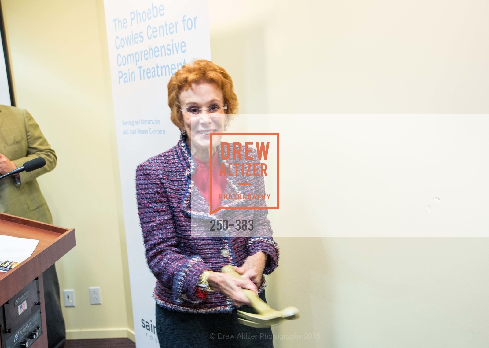 Phoebe Cowles, Groundbreaking ceremony for the Phoebe Cowles Center for Comprehensive Pain Treatment, Phoebe Cowles Center for Comprehensive Pain Treatment. 1199 Bush Street, October 15th, 2015,Drew Altizer, Drew Altizer Photography, full-service agency, private events, San Francisco photographer, photographer california