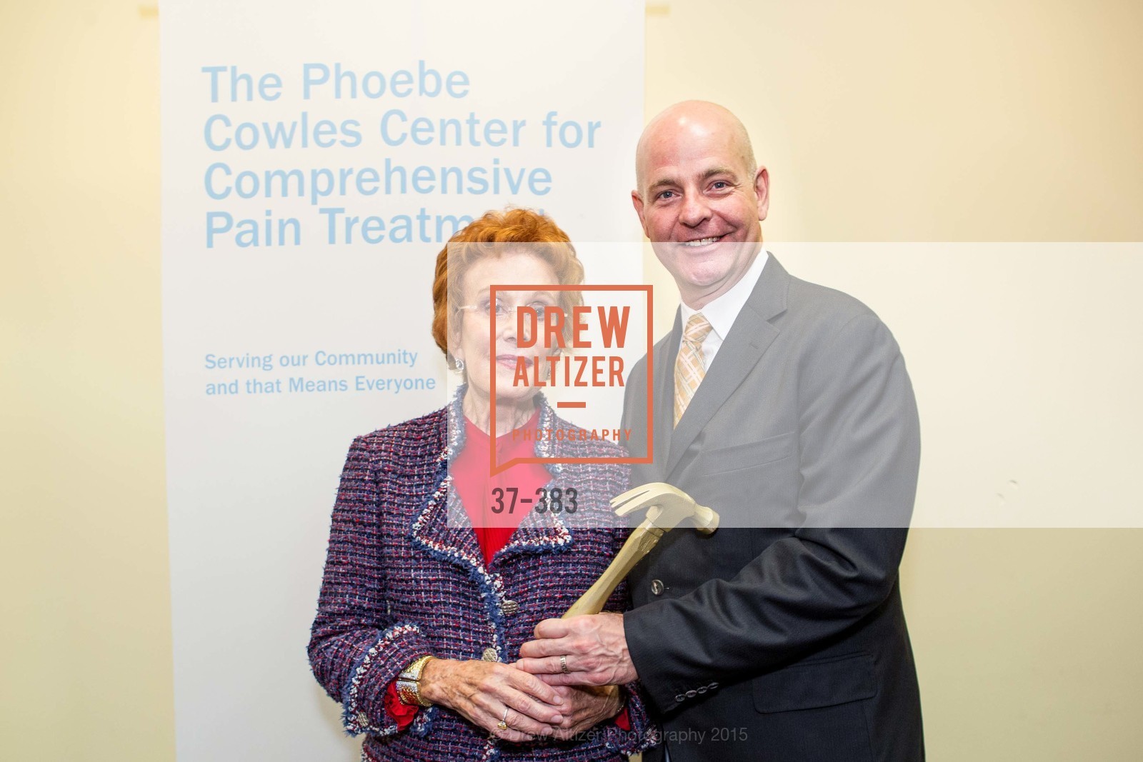 Phoebe Cowles, Kevin Causey, Groundbreaking ceremony for the Phoebe Cowles Center for Comprehensive Pain Treatment, Phoebe Cowles Center for Comprehensive Pain Treatment. 1199 Bush Street, October 15th, 2015,Drew Altizer, Drew Altizer Photography, full-service event agency, private events, San Francisco photographer, photographer California