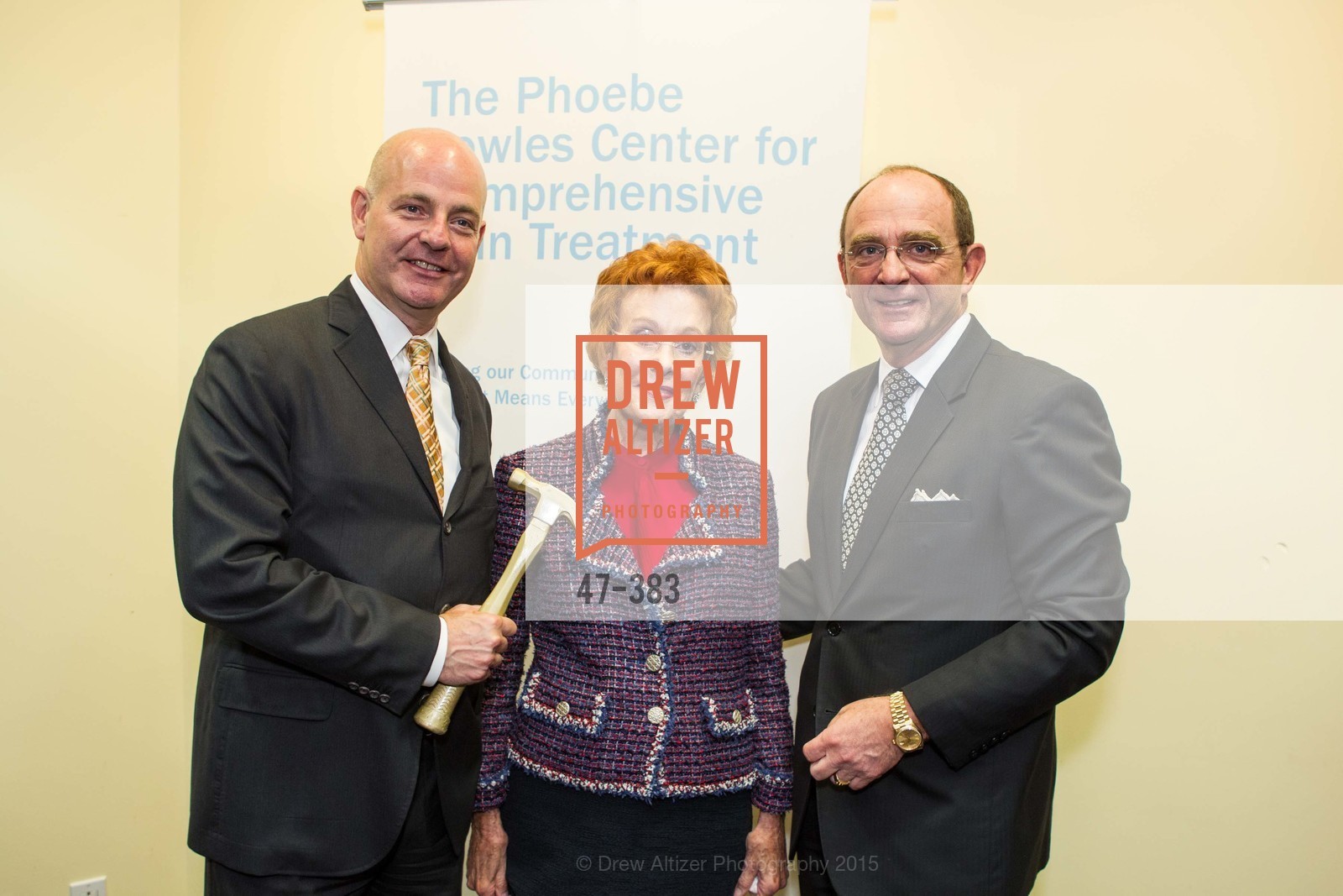 Kevin Causey, Phoebe Cowles, Tom Klein, Groundbreaking ceremony for the Phoebe Cowles Center for Comprehensive Pain Treatment, Phoebe Cowles Center for Comprehensive Pain Treatment. 1199 Bush Street, October 15th, 2015,Drew Altizer, Drew Altizer Photography, full-service agency, private events, San Francisco photographer, photographer california