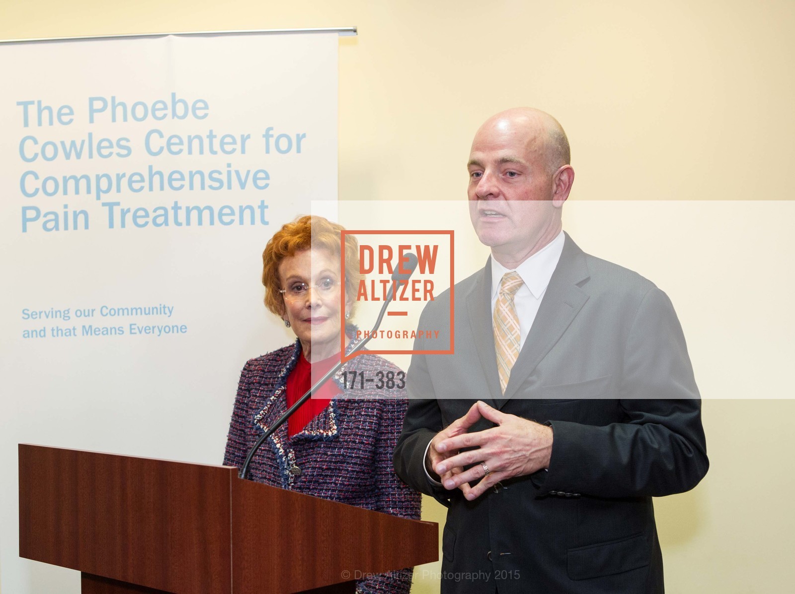 Phoebe Cowles, Kevin Causey, Groundbreaking ceremony for the Phoebe Cowles Center for Comprehensive Pain Treatment, Phoebe Cowles Center for Comprehensive Pain Treatment. 1199 Bush Street, October 15th, 2015,Drew Altizer, Drew Altizer Photography, full-service agency, private events, San Francisco photographer, photographer california