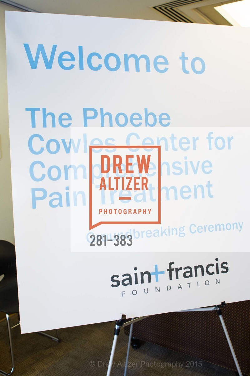 Atmosphere, Groundbreaking ceremony for the Phoebe Cowles Center for Comprehensive Pain Treatment, Phoebe Cowles Center for Comprehensive Pain Treatment. 1199 Bush Street, October 15th, 2015,Drew Altizer, Drew Altizer Photography, full-service agency, private events, San Francisco photographer, photographer california