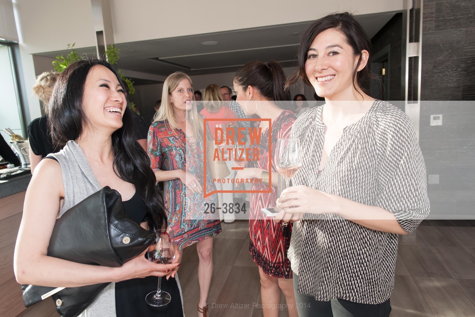 Yuan Chang, Marissa Kim, HAMEL FAMILY WINES Tasting at the Battery, US, May 1st, 2014, Photo #26-3834 Yuan Chang, Marissa Kim, Photo #26-3834