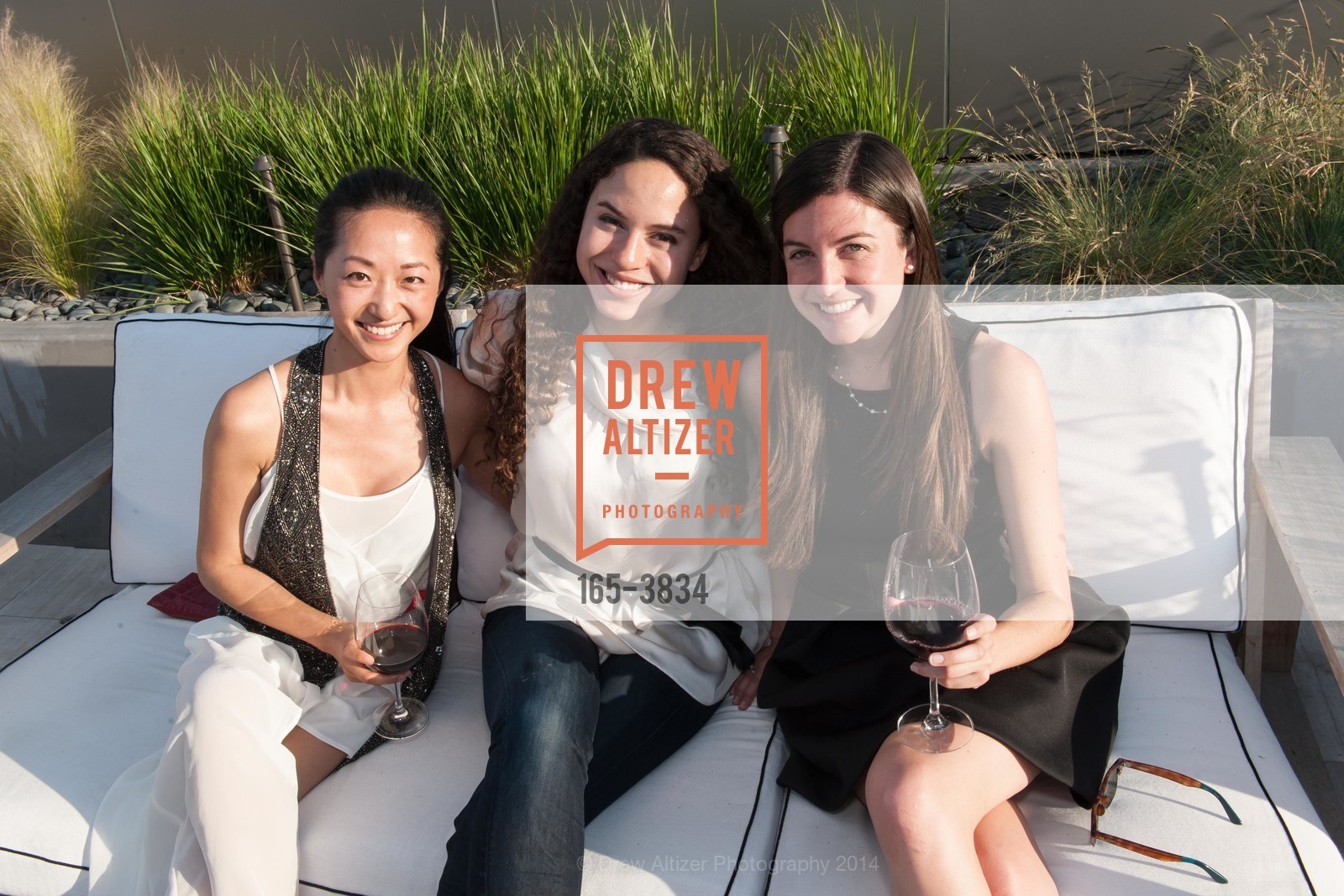 Jackie Xu, Kelcey Morton, Katherine Mooney, HAMEL FAMILY WINES Tasting at the Battery, US, May 1st, 2014, Photo #165-3834 Jackie Xu, Kelcey Morton, Katherine Mooney, Photo #165-3834