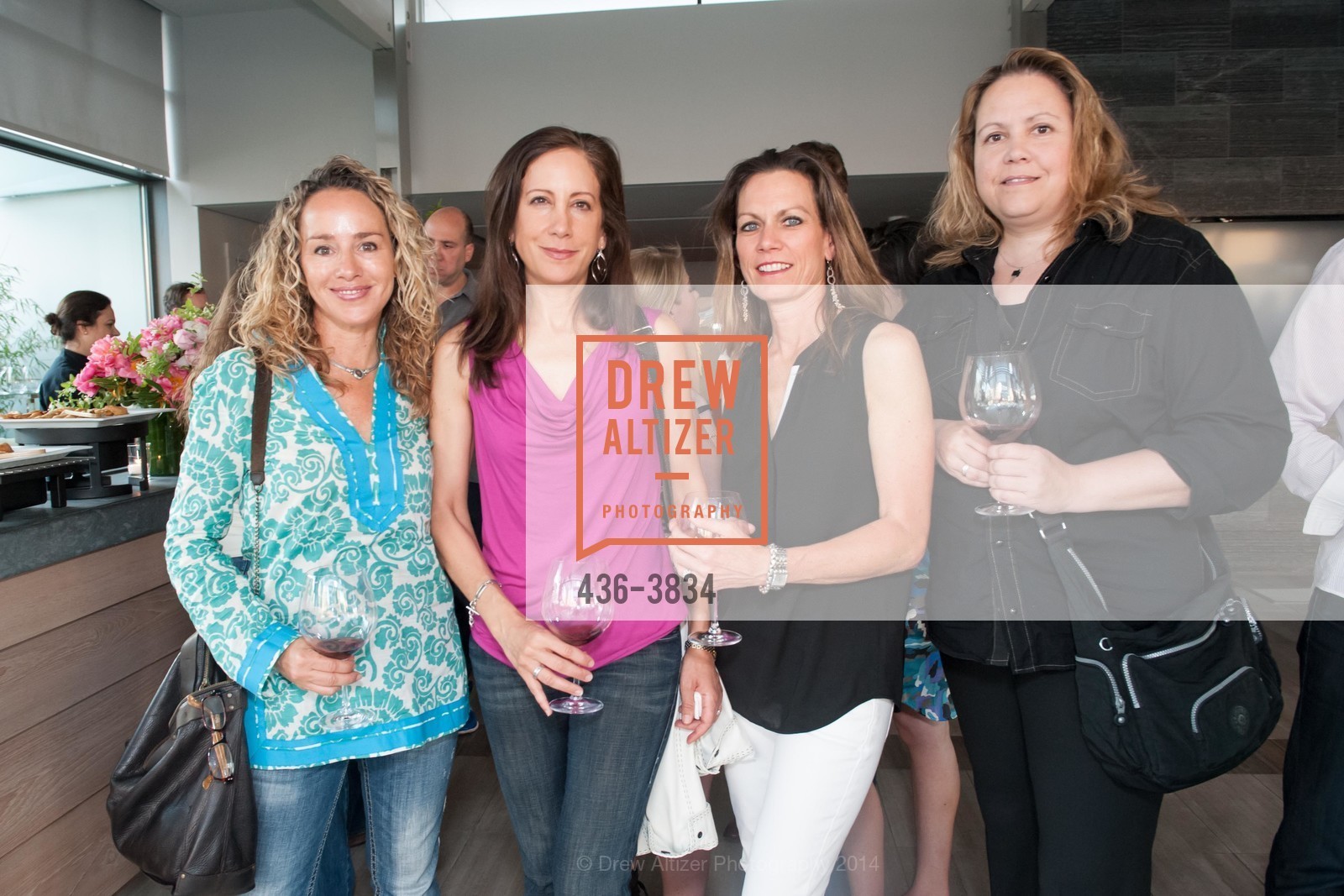 Lisa Christine, Diana Saca, Theresa Sabella, Alice Hill, HAMEL FAMILY WINES Tasting at the Battery, US, May 1st, 2014, Photo #436-3834 Lisa Christine, Diana Saca, Theresa Sabella, Alice Hill, Photo #436-3834