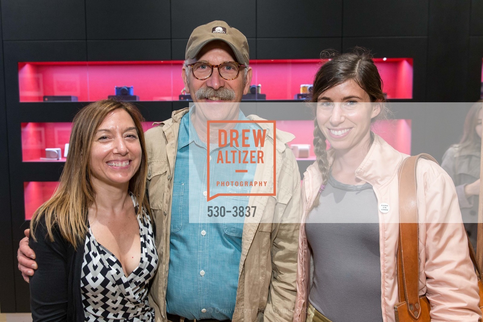 Anne Jastrab, Ken Light, Angela Hackman, LEICA STORE San Francisco Opening, US, August 14th, 2014, Photo #530-3837 Anne Jastrab, Ken Light, Angela Hackman, Photo #530-3837