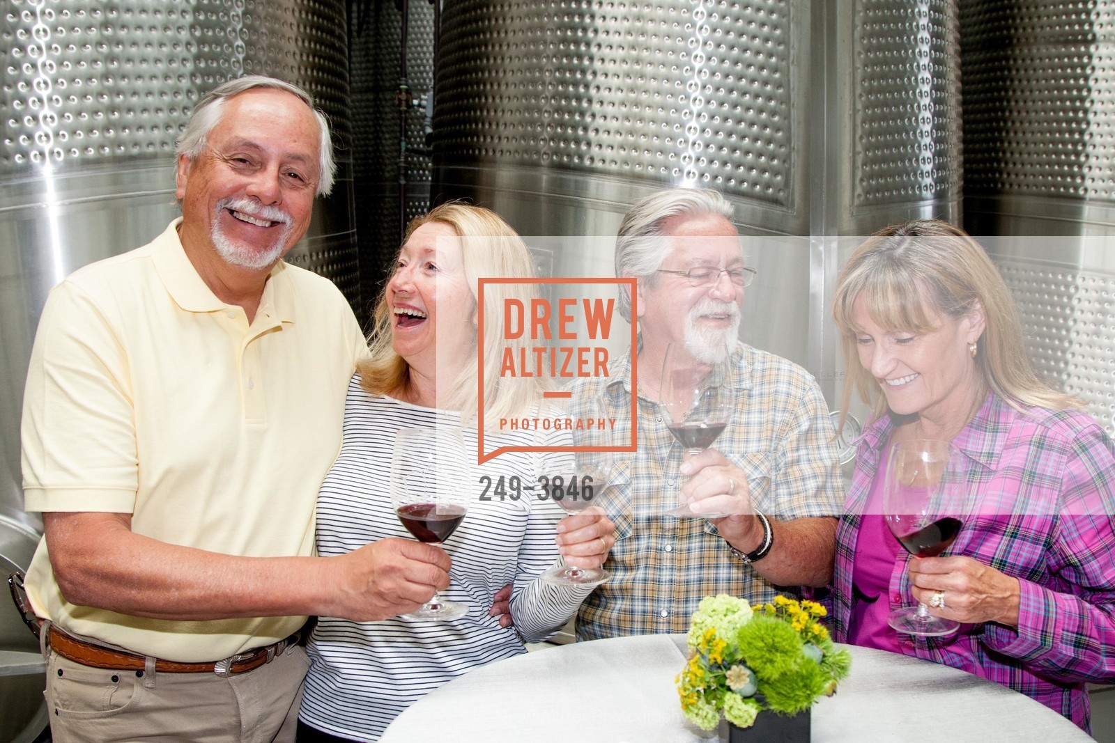Carl Holguin, Valerie Guardia, Chuck Johnson, Linda Johnson, CLIFF LEDE VINEYARDS Rock Block Party, US, May 17th, 2014, Photo #249-3846 Carl Holguin, Valerie Guardia, Chuck Johnson, Linda Johnson, Photo #249-3846