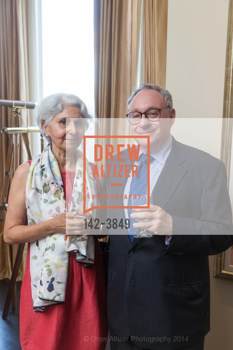 Rita Laven, Stephen Suzman, Private Reception for THE WISEMAN GROUP'S New Book "Inner Spaces", US, September 17th, 2014, Photo #142-3849 Rita Laven, Stephen Suzman, Photo #142-3849