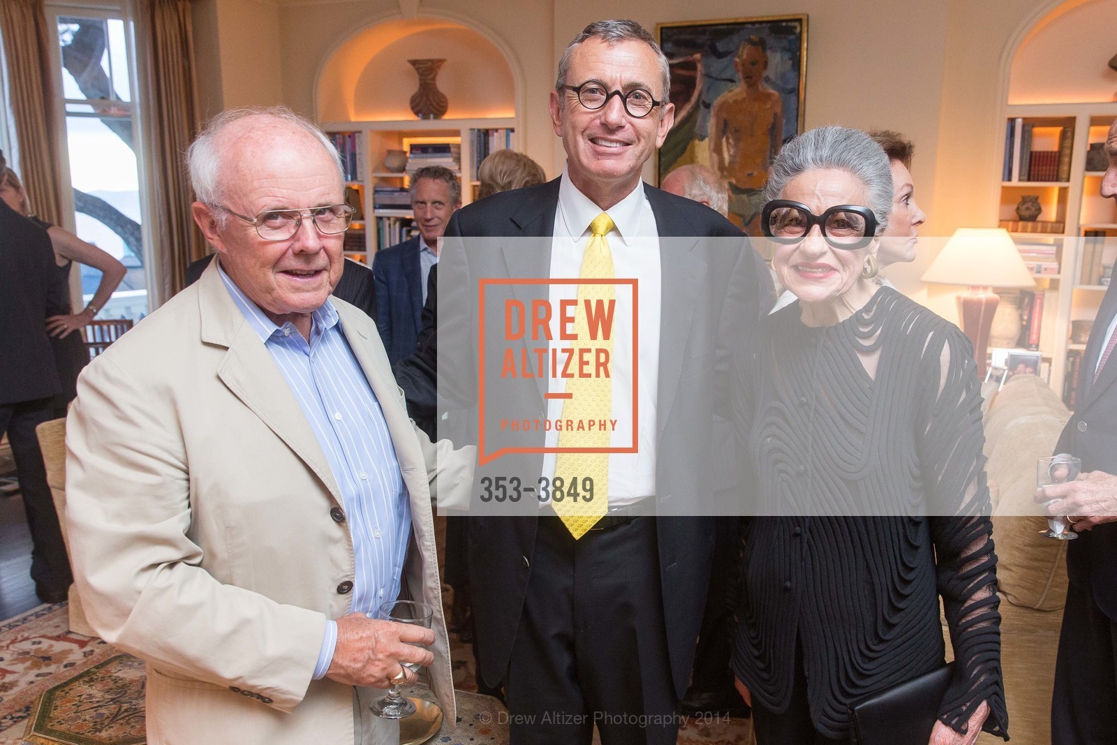 David DeWilde, Paul Wiseman, Joy Venturini Bianchi, Private Reception for THE WISEMAN GROUP'S New Book "Inner Spaces", US, September 17th, 2014, Photo #353-3849 David DeWilde, Paul Wiseman, Joy Venturini Bianchi, Photo #353-3849