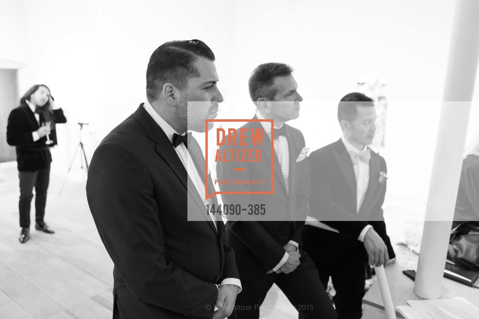 Eric Petsinger, Kevin Yee, Celebrating Life through Fashion A Retrospective: Collection of Joy Venturini Bianchi to benefit those who are developmentally disabled, Hedge Gallery. 501 Pacific Ave, October 17th, 2015,Drew Altizer, Drew Altizer Photography, full-service agency, private events, San Francisco photographer, photographer california
