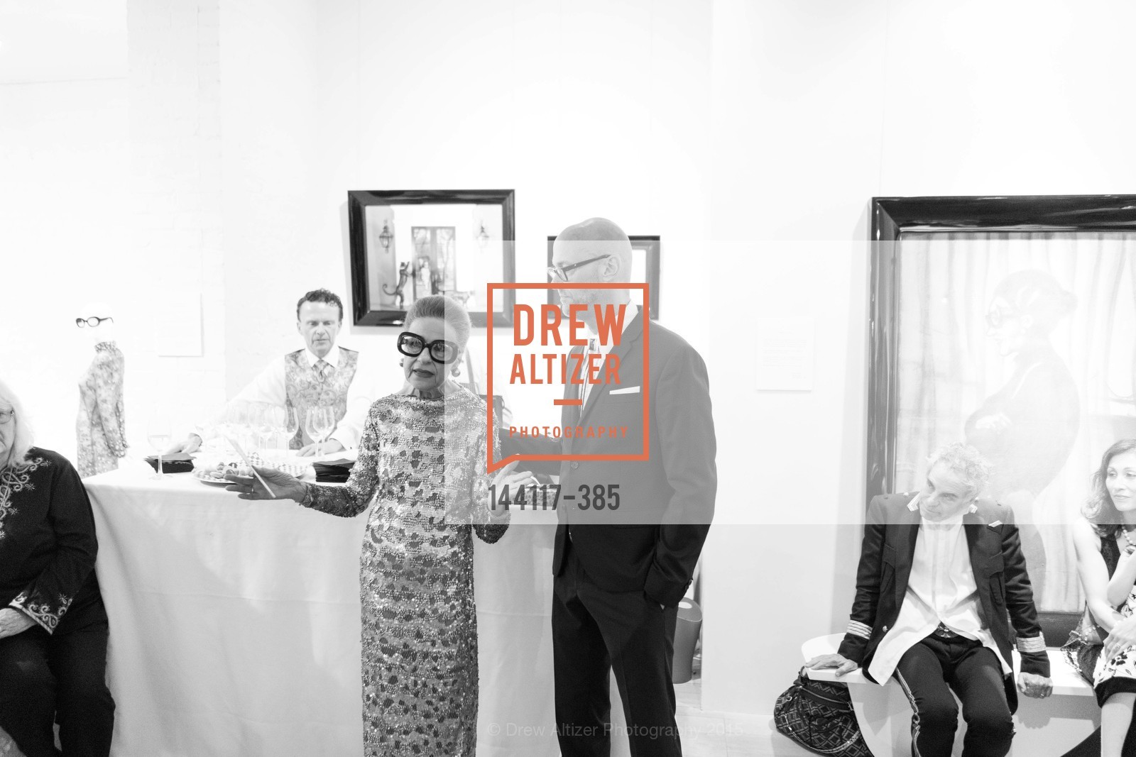 Joy Venturini Bianchi, Tim Whalen, Celebrating Life through Fashion A Retrospective: Collection of Joy Venturini Bianchi to benefit those who are developmentally disabled, Hedge Gallery. 501 Pacific Ave, October 17th, 2015,Drew Altizer, Drew Altizer Photography, full-service agency, private events, San Francisco photographer, photographer california