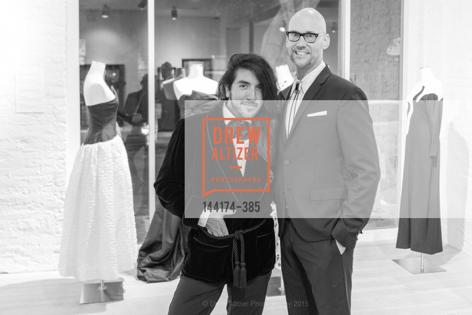 Ryan Castaneda, Tim Whalen, Celebrating Life through Fashion A Retrospective: Collection of Joy Venturini Bianchi to benefit those who are developmentally disabled, Hedge Gallery. 501 Pacific Ave, October 17th, 2015