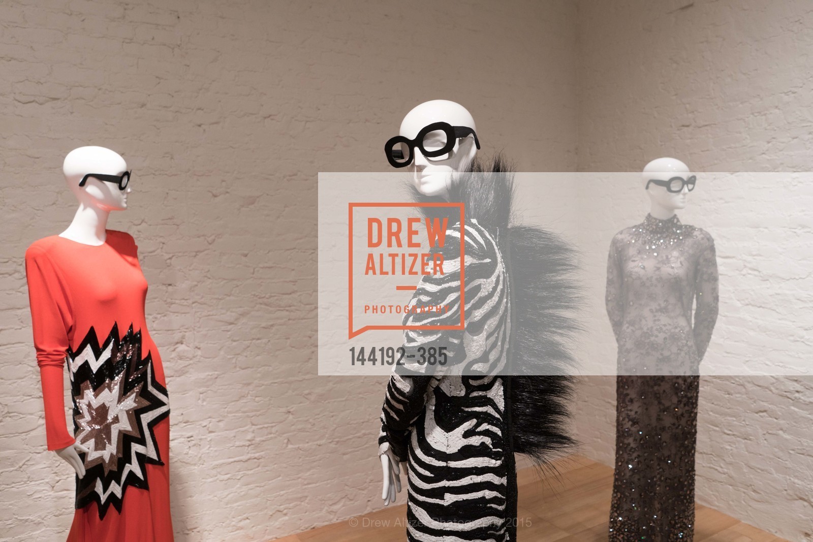 Atmosphere, Celebrating Life through Fashion A Retrospective: Collection of Joy Venturini Bianchi to benefit those who are developmentally disabled, Hedge Gallery. 501 Pacific Ave, October 17th, 2015,Drew Altizer, Drew Altizer Photography, full-service agency, private events, San Francisco photographer, photographer california