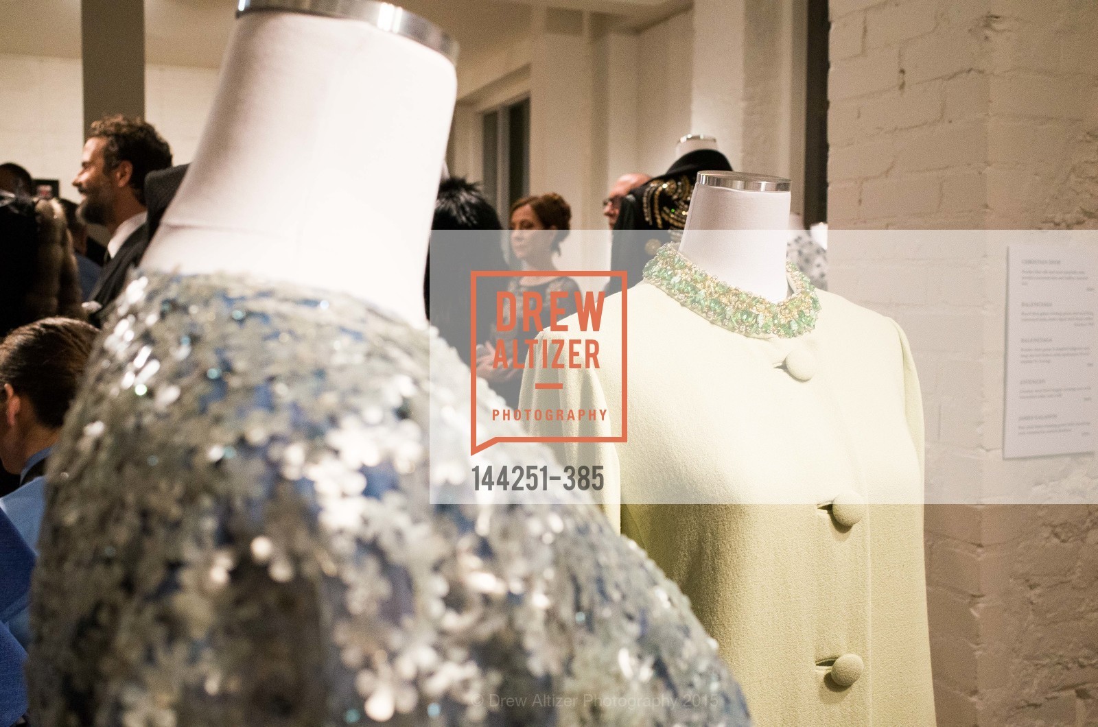 Atmosphere, Celebrating Life through Fashion A Retrospective: Collection of Joy Venturini Bianchi to benefit those who are developmentally disabled, Hedge Gallery. 501 Pacific Ave, October 17th, 2015,Drew Altizer, Drew Altizer Photography, full-service agency, private events, San Francisco photographer, photographer california