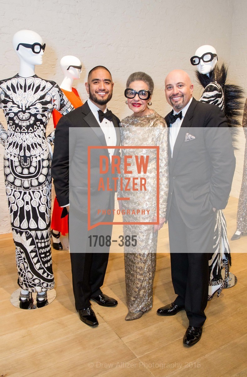 Wayne Bautista, Joy Venturini Bianchi, Alfredo Pedroza, Celebrating Life through Fashion A Retrospective: Collection of Joy Venturini Bianchi to benefit those who are developmentally disabled, Hedge Gallery. 501 Pacific Ave, October 17th, 2015,Drew Altizer, Drew Altizer Photography, full-service event agency, private events, San Francisco photographer, photographer California