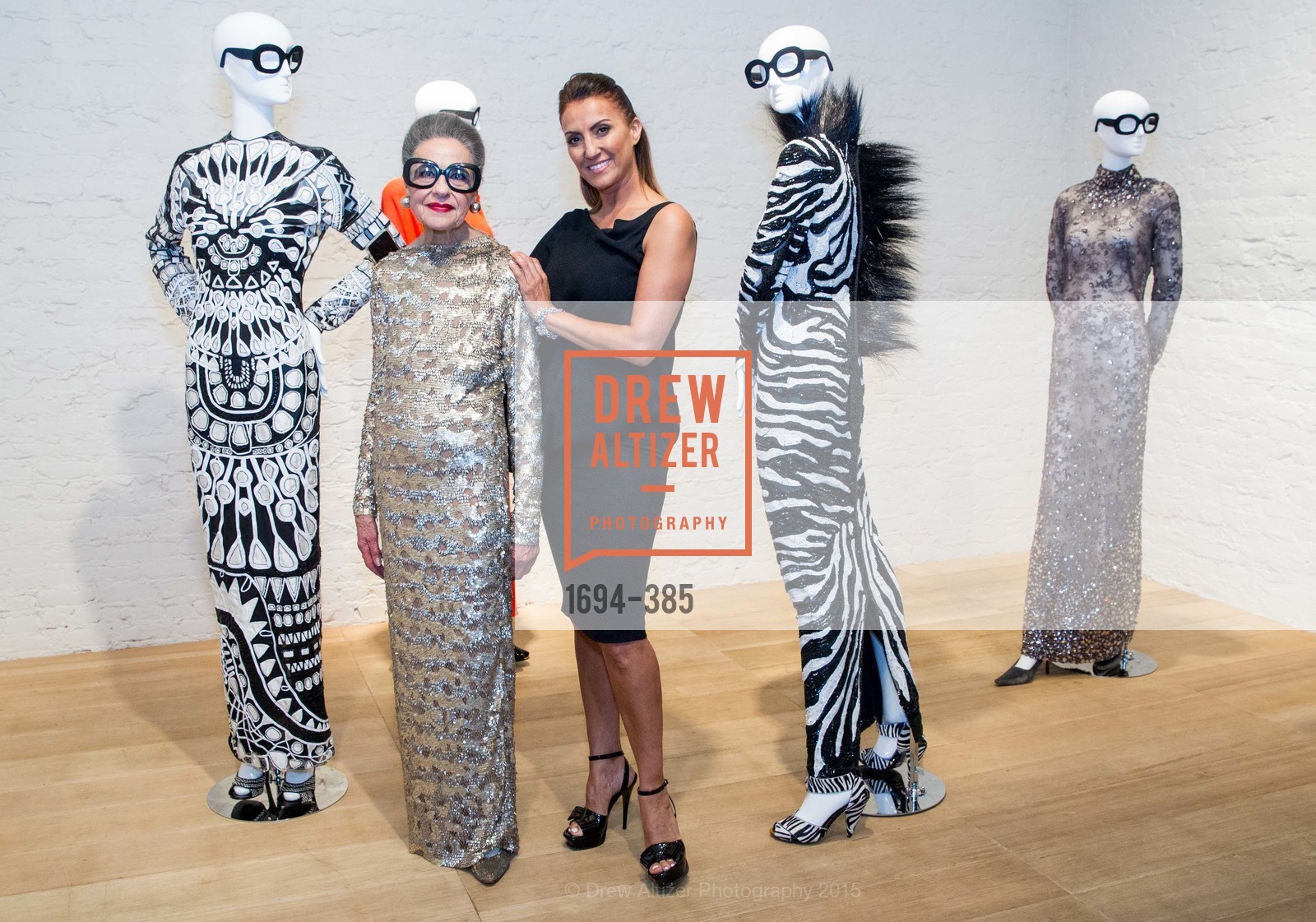 Joy Venturini Bianchi, Fatima Puchi, Celebrating Life through Fashion A Retrospective: Collection of Joy Venturini Bianchi to benefit those who are developmentally disabled, Hedge Gallery. 501 Pacific Ave, October 17th, 2015,Drew Altizer, Drew Altizer Photography, full-service agency, private events, San Francisco photographer, photographer california