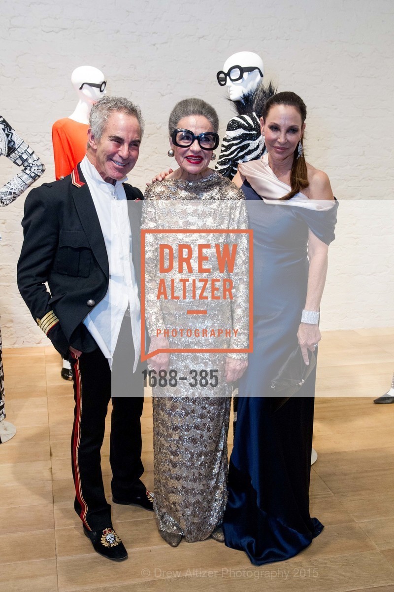 Donald Pliner, Joy Venturini Bianchi, Lisa Pliner, Celebrating Life through Fashion A Retrospective: Collection of Joy Venturini Bianchi to benefit those who are developmentally disabled, Hedge Gallery. 501 Pacific Ave, October 17th, 2015,Drew Altizer, Drew Altizer Photography, full-service agency, private events, San Francisco photographer, photographer california