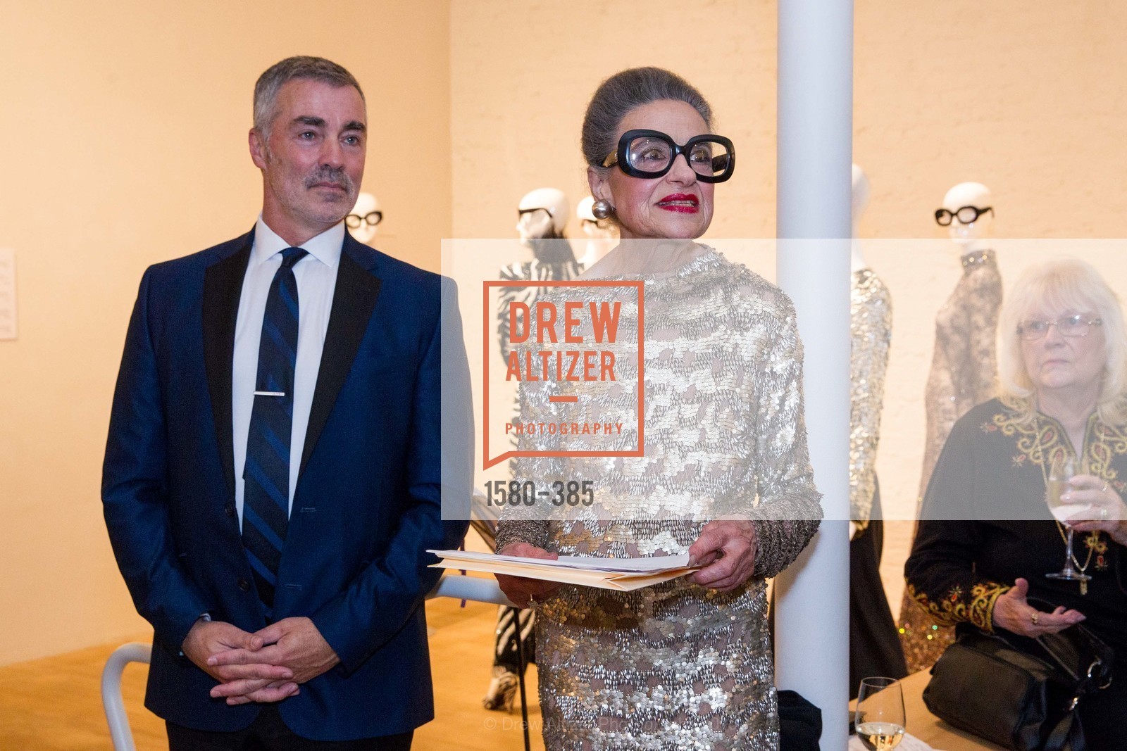 Lenny Broberg, Joy Venturini Bianchi, Celebrating Life through Fashion A Retrospective: Collection of Joy Venturini Bianchi to benefit those who are developmentally disabled, Hedge Gallery. 501 Pacific Ave, October 17th, 2015,Drew Altizer, Drew Altizer Photography, full-service agency, private events, San Francisco photographer, photographer california