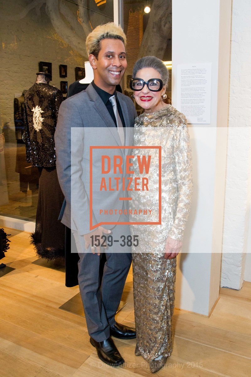 Emillio Mesa, Joy Venturini Bianchi, Celebrating Life through Fashion A Retrospective: Collection of Joy Venturini Bianchi to benefit those who are developmentally disabled, Hedge Gallery. 501 Pacific Ave, October 17th, 2015,Drew Altizer, Drew Altizer Photography, full-service agency, private events, San Francisco photographer, photographer california