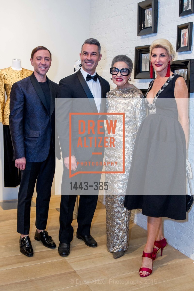 Mark Rhoades, Jerome Molles, Joy Venturini Bianchi, Karen Caldwell, Celebrating Life through Fashion A Retrospective: Collection of Joy Venturini Bianchi to benefit those who are developmentally disabled, Hedge Gallery. 501 Pacific Ave, October 17th, 2015,Drew Altizer, Drew Altizer Photography, full-service agency, private events, San Francisco photographer, photographer california