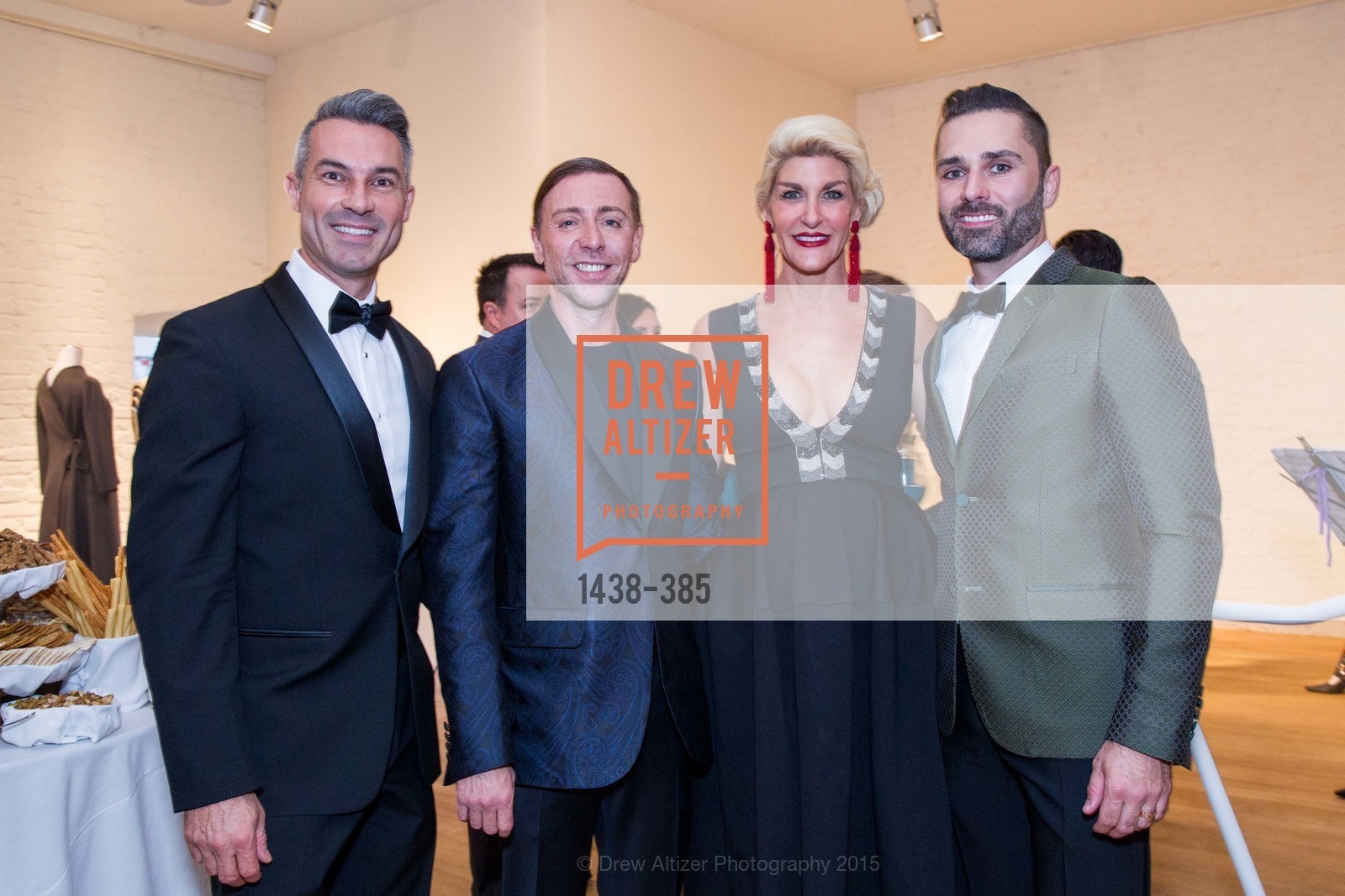 Jerome Molles, Mark Rhoades, Karen Caldwell, John Bradford, Celebrating Life through Fashion A Retrospective: Collection of Joy Venturini Bianchi to benefit those who are developmentally disabled, Hedge Gallery. 501 Pacific Ave, October 17th, 2015,Drew Altizer, Drew Altizer Photography, full-service event agency, private events, San Francisco photographer, photographer California
